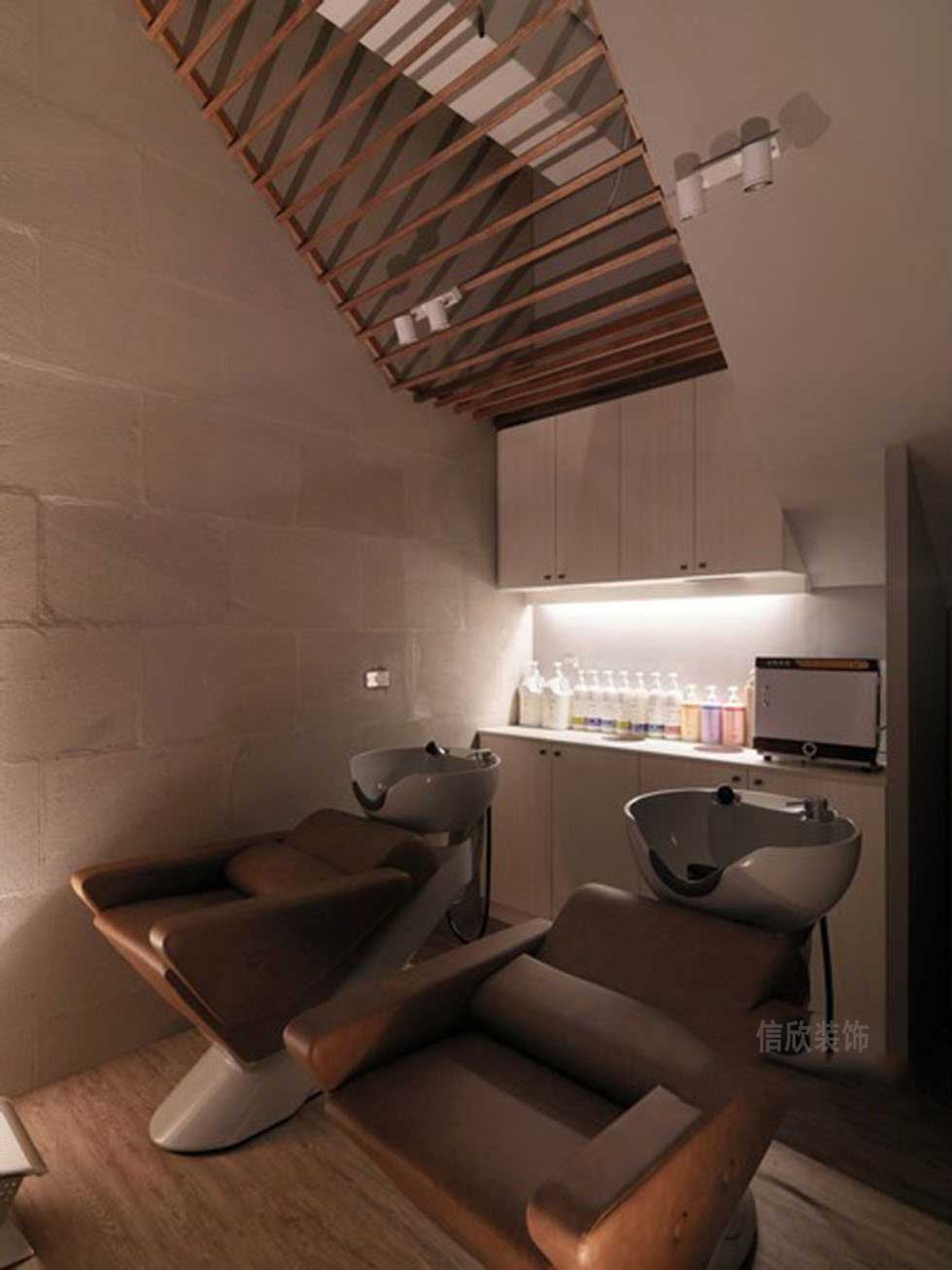 100平方理發(fā)店洗頭間 100平方理發(fā)店洗頭間