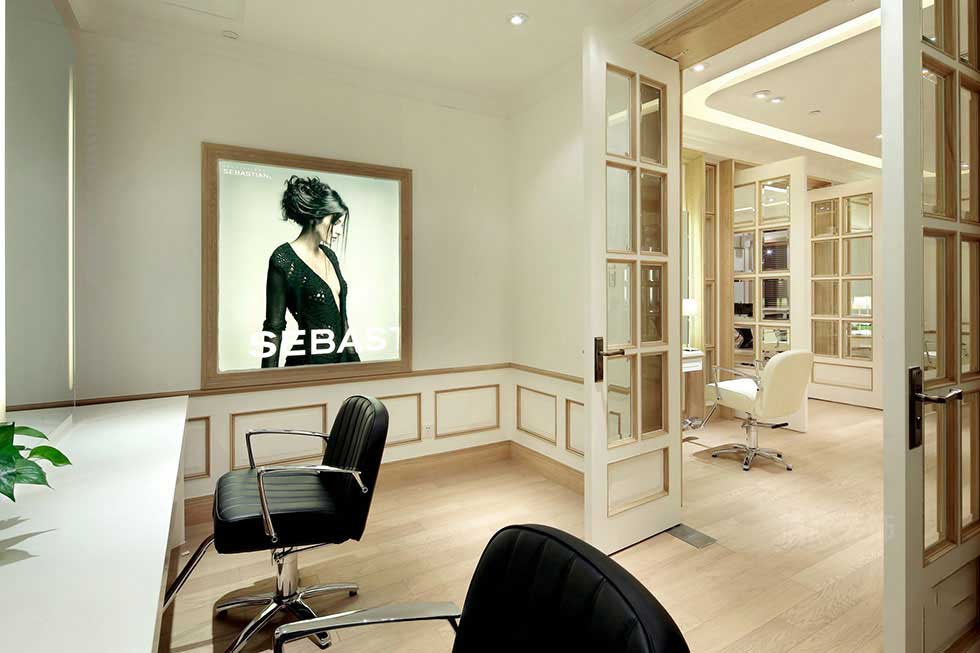 200平方簡歐風格美發店剪發區裝修 200平方簡歐風格美發店剪發區裝修