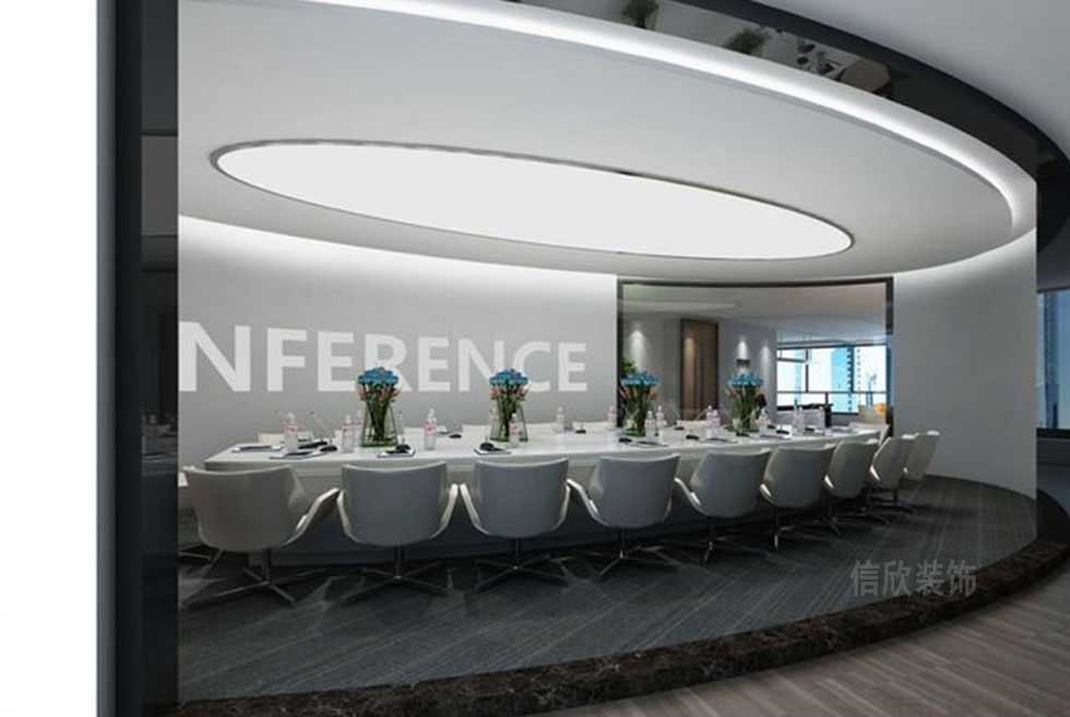 生物科技企業展廳小會議室裝修設計 生物科技企業展廳小會議室裝修設計