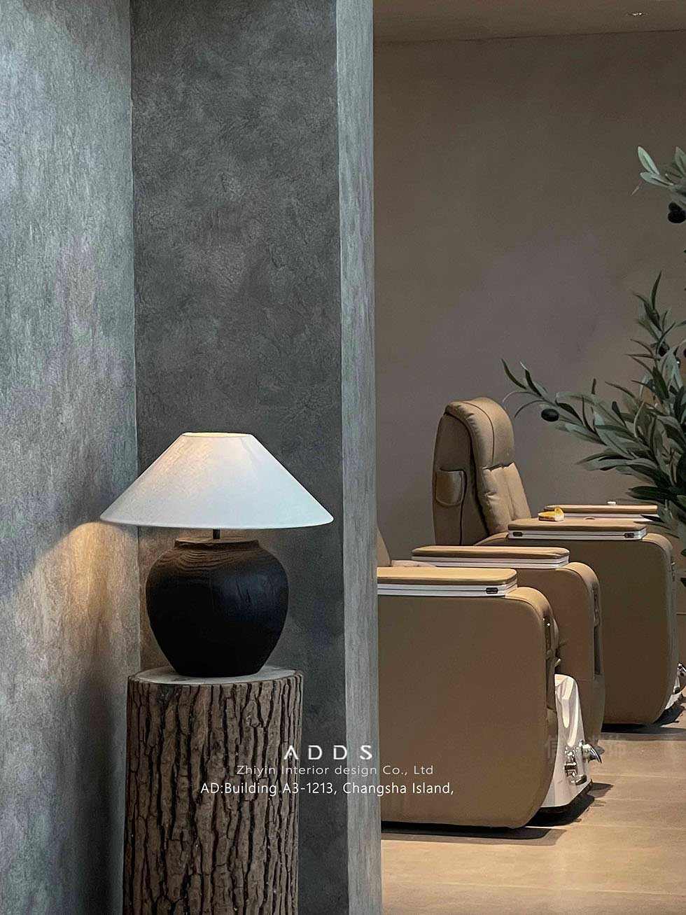 辦公室等候區(qū)樹(shù)樁燈