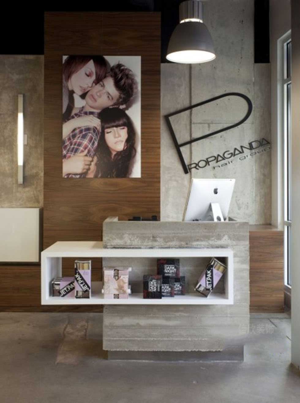 高檔美發店前臺 高檔美發店前臺