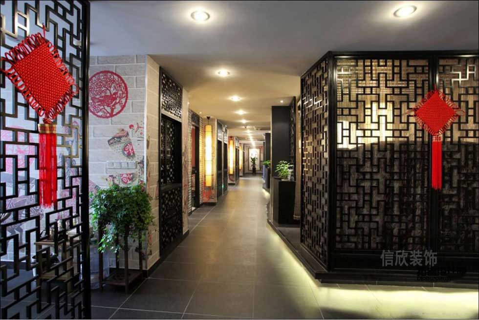 深圳養生館走廊裝修設計 深圳養生館走廊裝修設計