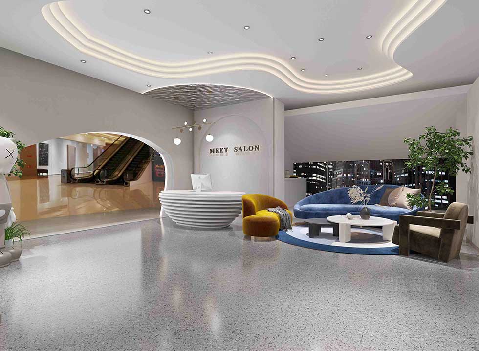 深圳大型高端美發(fā)沙龍前臺(tái)裝修設(shè)計(jì) 深圳大型高端美發(fā)沙龍前臺(tái)裝修設(shè)計(jì)