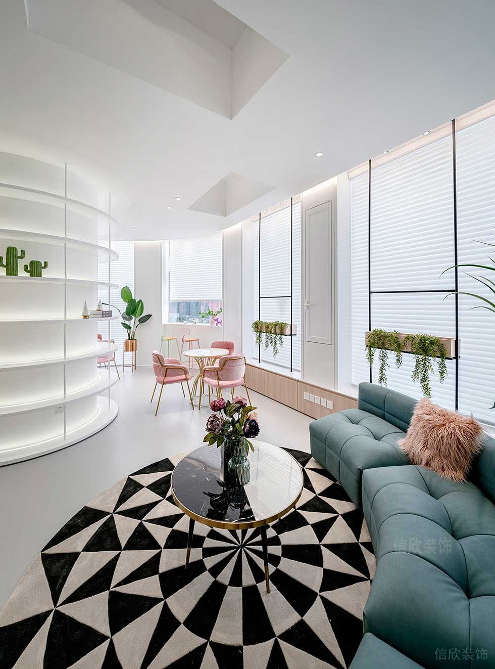 深圳南山美容會所休息區裝修設計 深圳南山美容會所休息區裝修設計