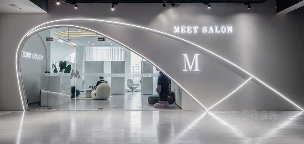 深圳大型高端美發(fā)沙龍門頭裝修設(shè)計(jì) 深圳大型高端美發(fā)沙龍門頭裝修設(shè)計(jì)