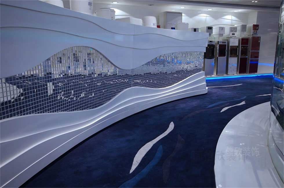 企業(yè)產(chǎn)品展廳前臺(tái)裝修設(shè)計(jì) 企業(yè)產(chǎn)品展廳前臺(tái)裝修設(shè)計(jì)