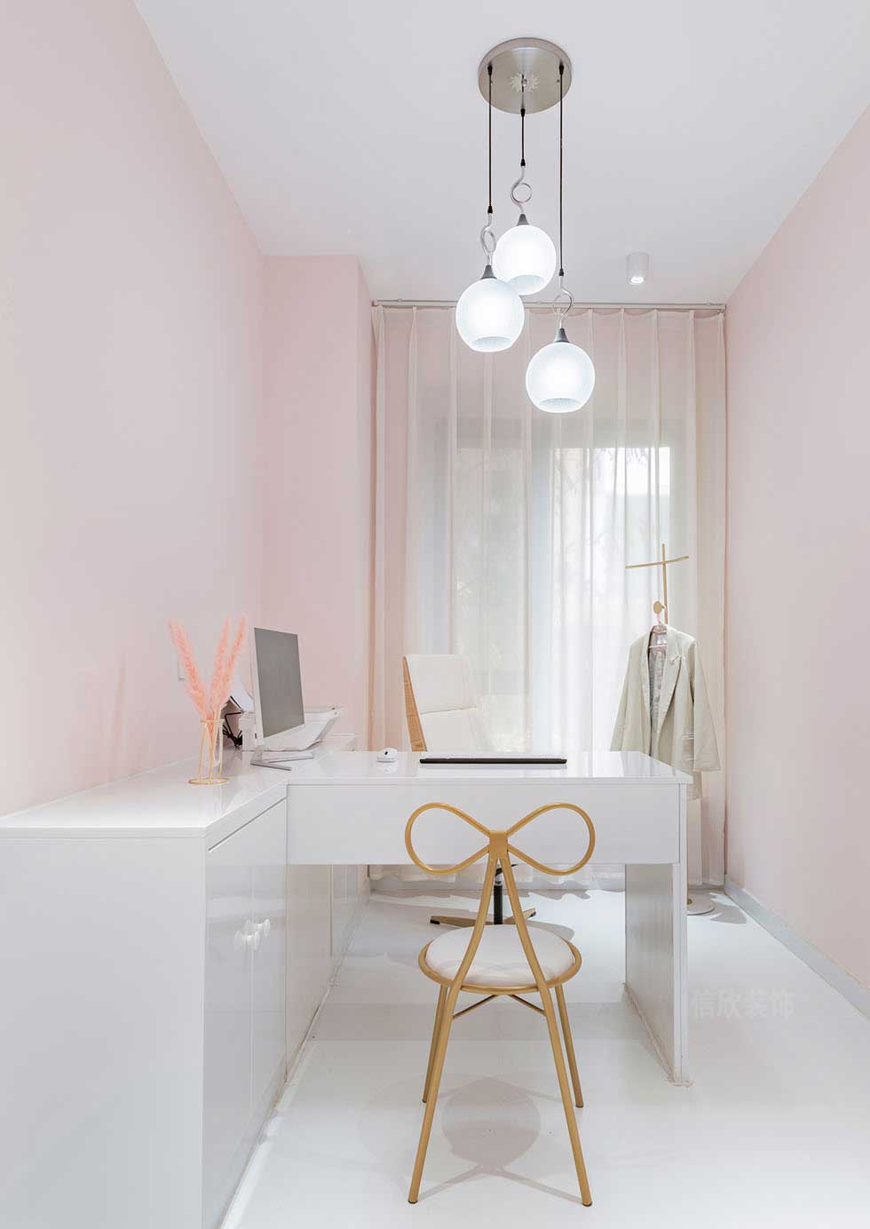 深圳羅湖美容美發(fā)護膚中心辦公室裝修設計