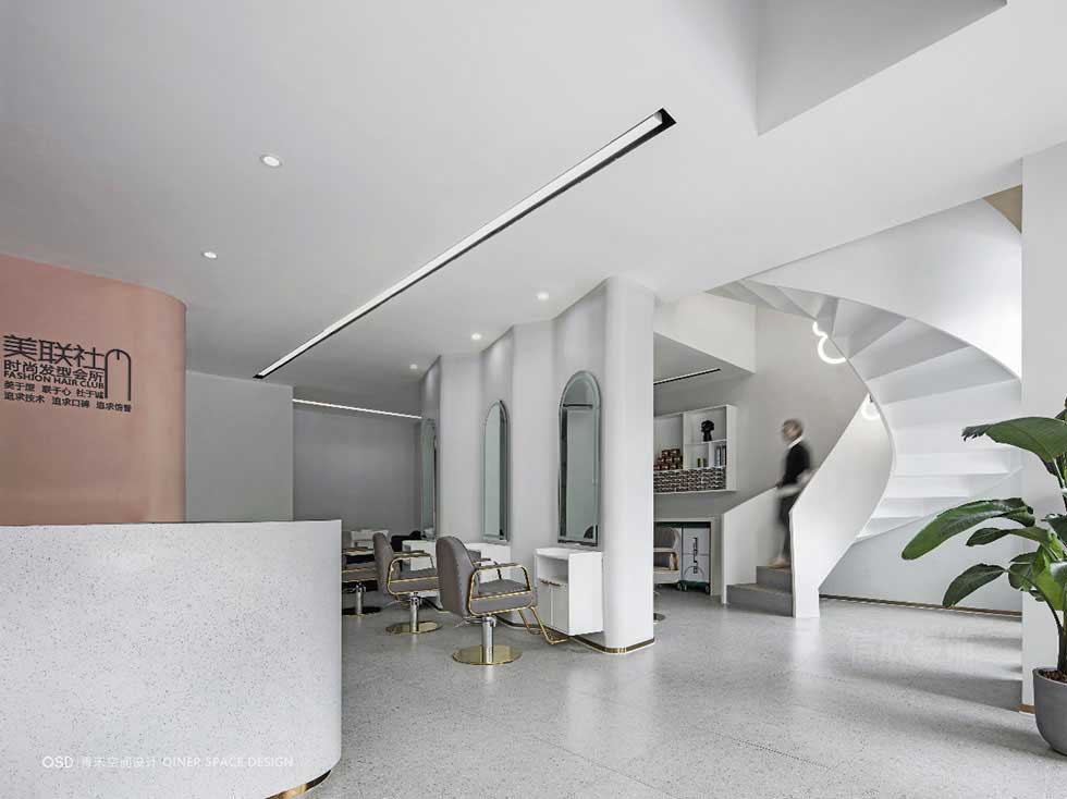 深圳羅湖時尚發(fā)型會所裝修剪發(fā)區(qū)實景案例 深圳羅湖時尚發(fā)型會所裝修剪發(fā)區(qū)實景案例
