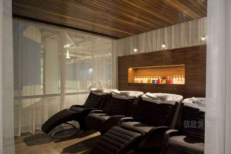 高檔美發店洗發區 高檔美發店洗發區