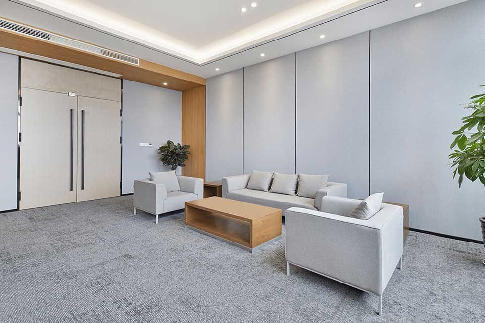 簡約風(fēng)格辦公空間商務(wù)會(huì)客接待室裝修圖