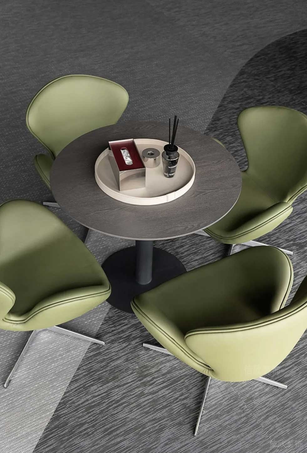 簡(jiǎn)約風(fēng)格辦公室裝修案例洽談區(qū)效果圖