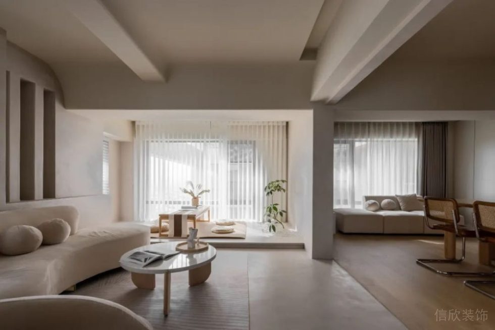 簡約風(fēng)格公司董事長辦公室休閑接待區(qū)裝修圖