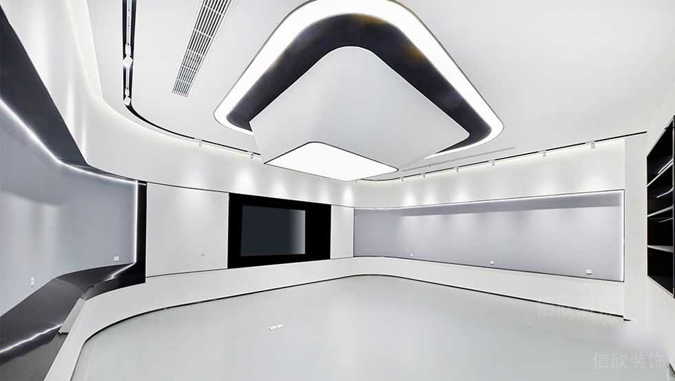 現(xiàn)代風格辦公室多媒體活動展廳設計圖