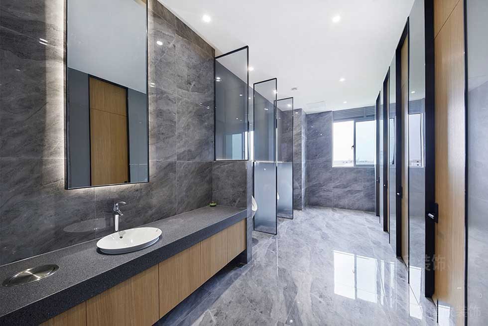 現代簡約風格辦公室衛(wèi)生間裝修圖