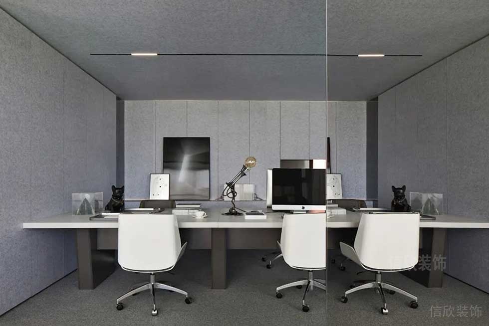 現(xiàn)代簡約風(fēng)格寫字樓財務(wù)辦公室裝修圖