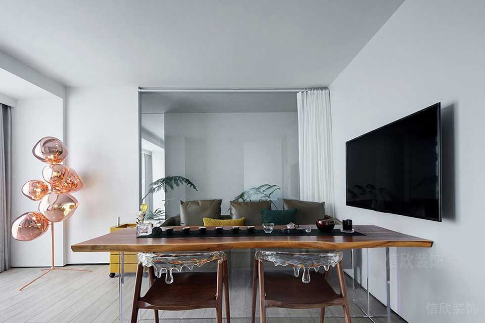 新中式風(fēng)格公司裝修案例茶室設(shè)計(jì)圖