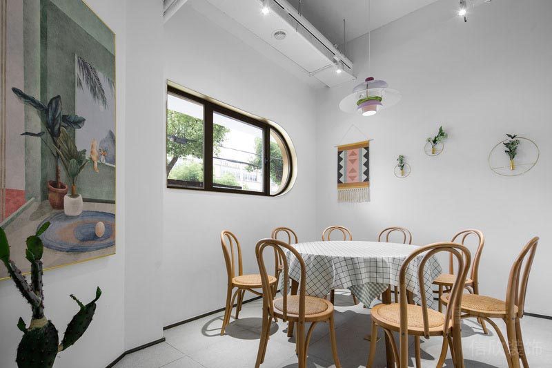 福田北歐風(fēng)格餐廳裝修火鍋店設(shè)計效果圖家庭包間