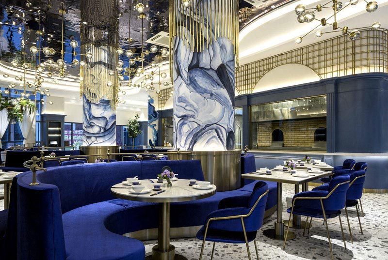 深圳羅湖餐飲茶餐廳裝修設(shè)計案例 用餐區(qū) 深圳羅湖餐飲茶餐廳裝修設(shè)計案例 用餐區(qū)