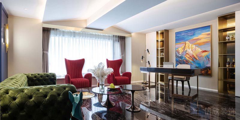 深圳市福田區(qū)綠景紅樹灣壹號客廳