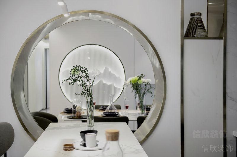 鹽田區(qū)家庭裝修吧臺餐廳效果圖