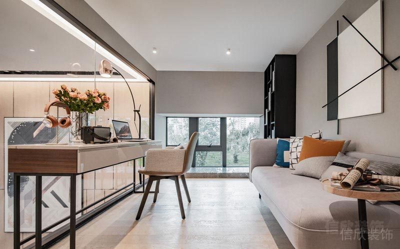 寶安區(qū)企崗山花園家庭住宅舊房裝修設(shè)計(jì)方案