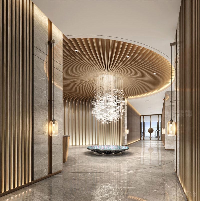 深圳南山辦公室設(shè)計(jì)過道