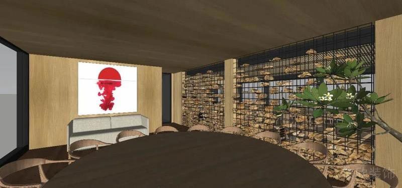 南山餐廳裝修設(shè)計(jì)效果圖商務(wù)包間