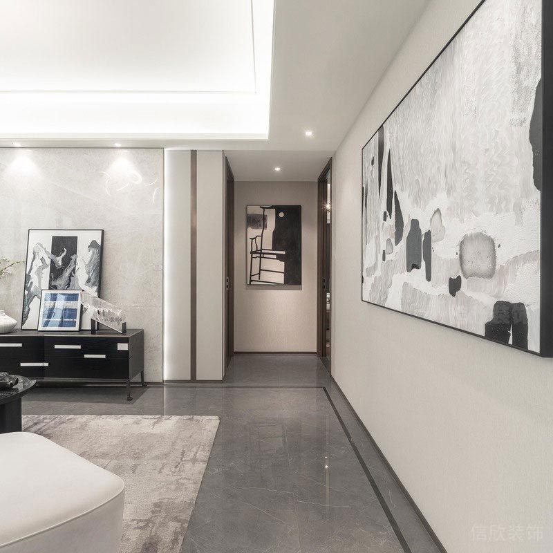 深圳龍華星河傳奇裝修設(shè)計(jì)案例 過道