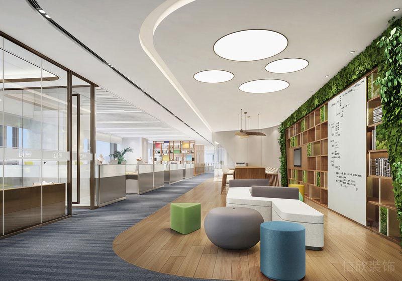 深圳南山辦公室設(shè)計(jì)休息區(qū)