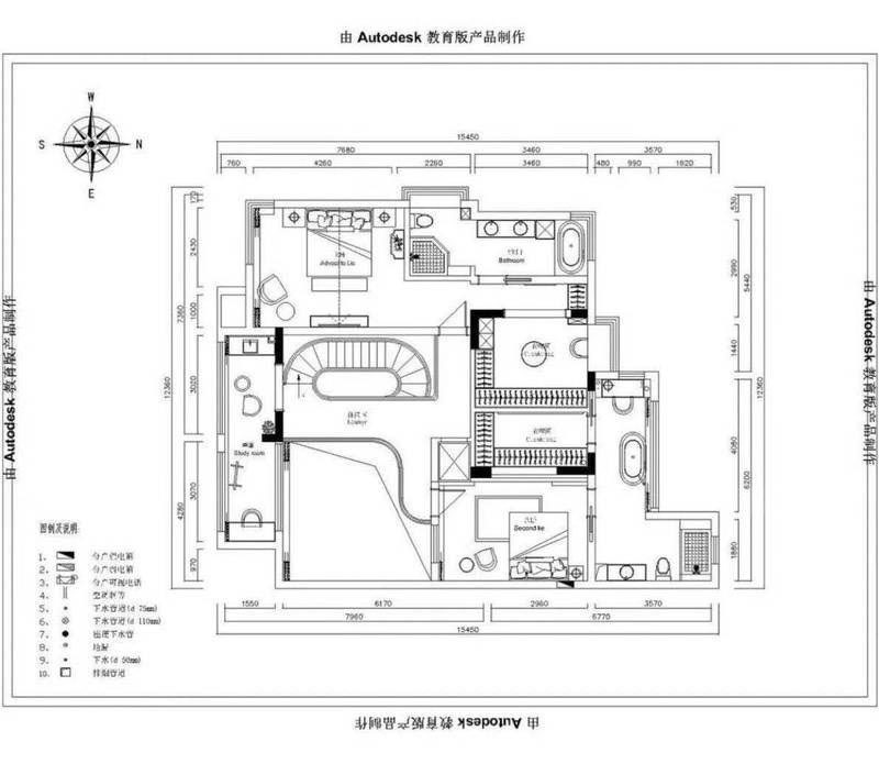 龍崗區二層平面圖