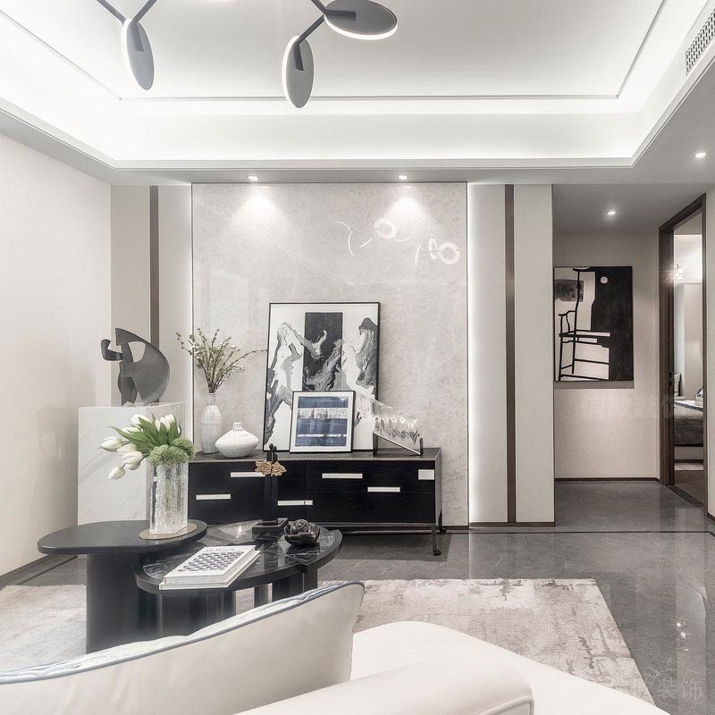 深圳龍華星河傳奇裝修設(shè)計(jì)案例 客廳