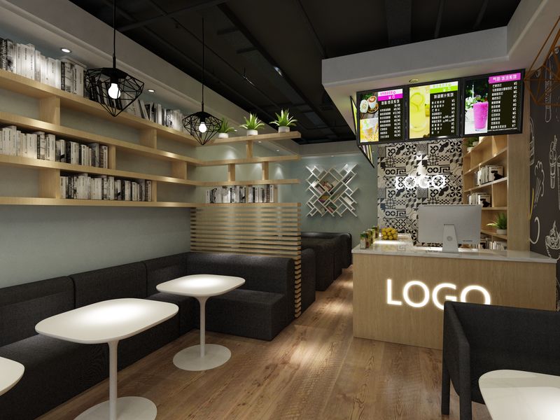 深圳福田水果店休息區裝修 深圳福田水果店休息區裝修