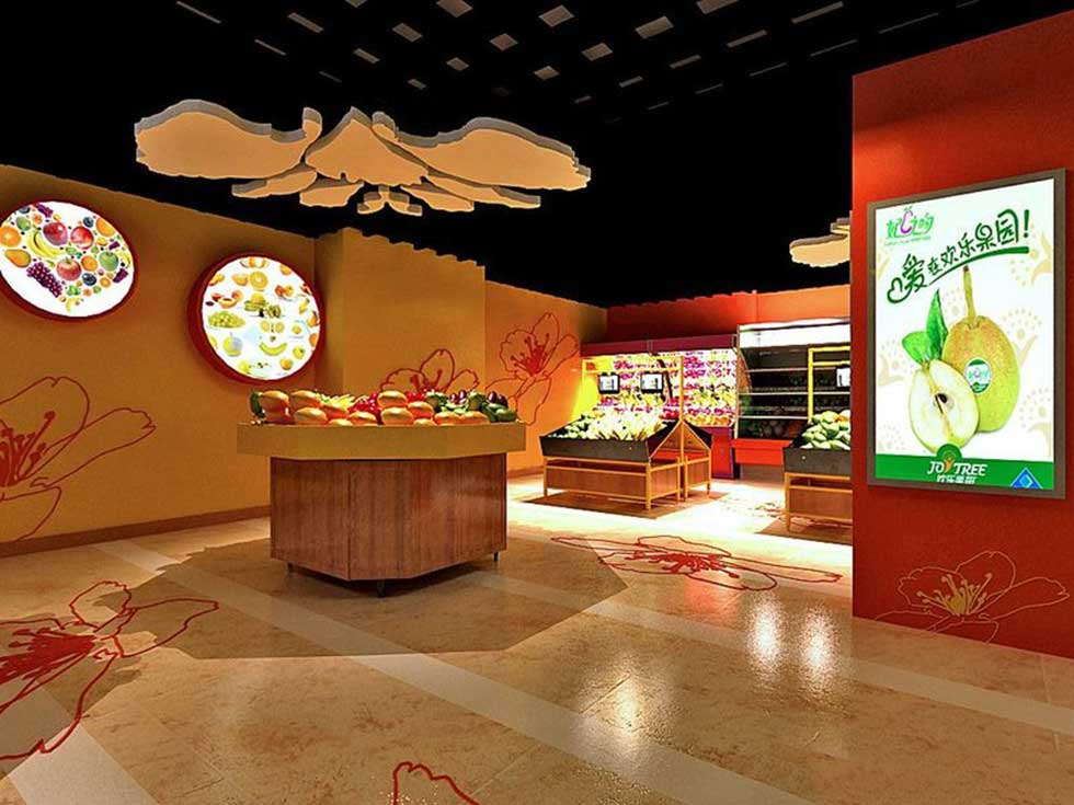 深圳南山水果店鋪大廳裝修設計 深圳南山水果店鋪大廳裝修設計