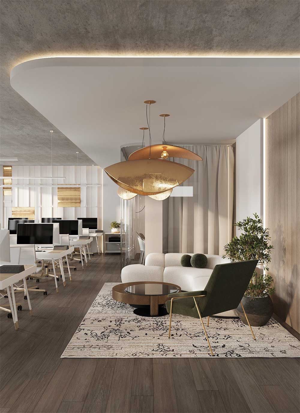 深圳羅湖500平方簡約風格辦公室裝修接待區 深圳羅湖500平方簡約風格辦公室裝修接待區