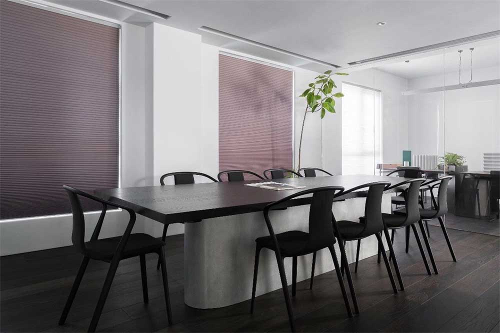 深圳市羅湖1600平原木風辦公室裝修設計會議室 深圳市羅湖1600平原木風辦公室裝修設計會議室