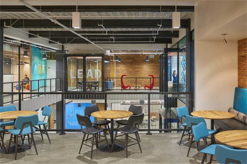 深圳福田金中環商務大廈簡約風格復式辦公室裝修設計案例休息區 深圳福田金中環商務大廈簡約風格復式辦公室裝修設計案例休息區