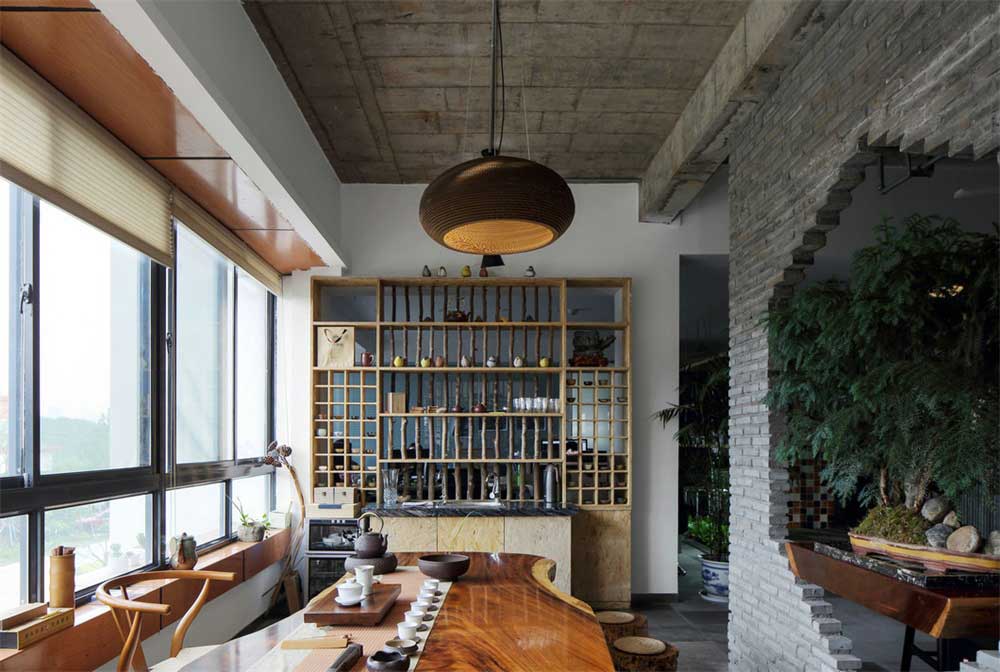 深圳南山香江金融中心工業(yè)風(fēng)辦公室裝修設(shè)計案例茶室 深圳南山香江金融中心工業(yè)風(fēng)辦公室裝修設(shè)計案例茶室