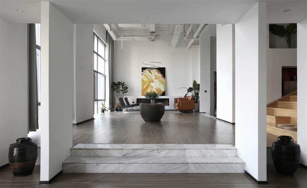 深圳龍華1000平新中式辦公室裝修洽談區(qū) 深圳龍華1000平新中式辦公室裝修洽談區(qū)