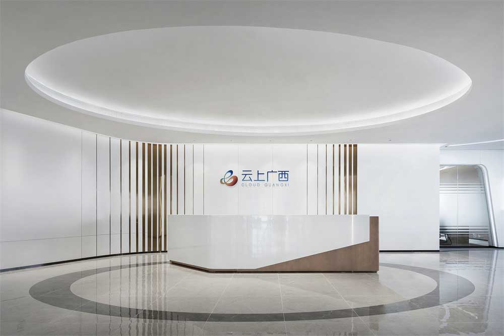深圳市南山區科技園現代簡約辦公室前臺