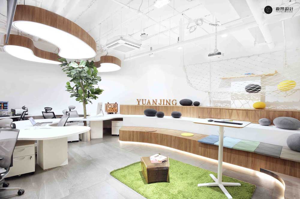 深圳市南山北歐風設計公司裝修辦公區(qū)