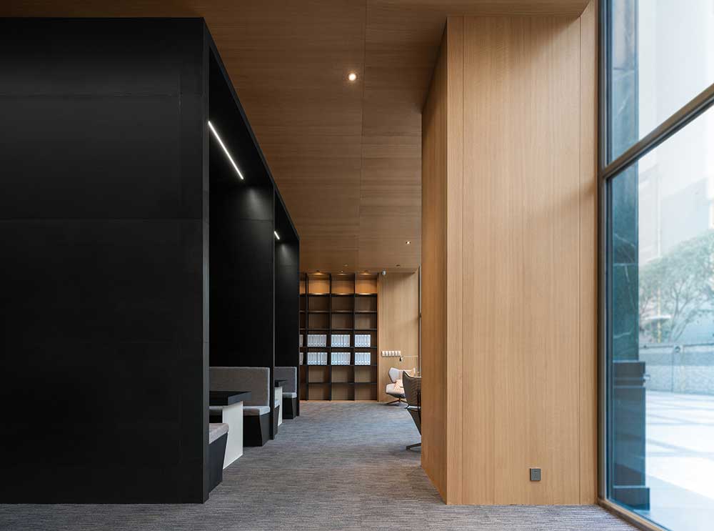 深圳市龍華1200平原木風辦公室裝修設計洽談區 深圳市龍華1200平原木風辦公室裝修設計洽談區