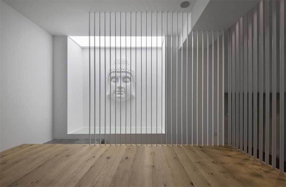 深圳市南山1000平新中式設(shè)計機構(gòu)裝修景觀