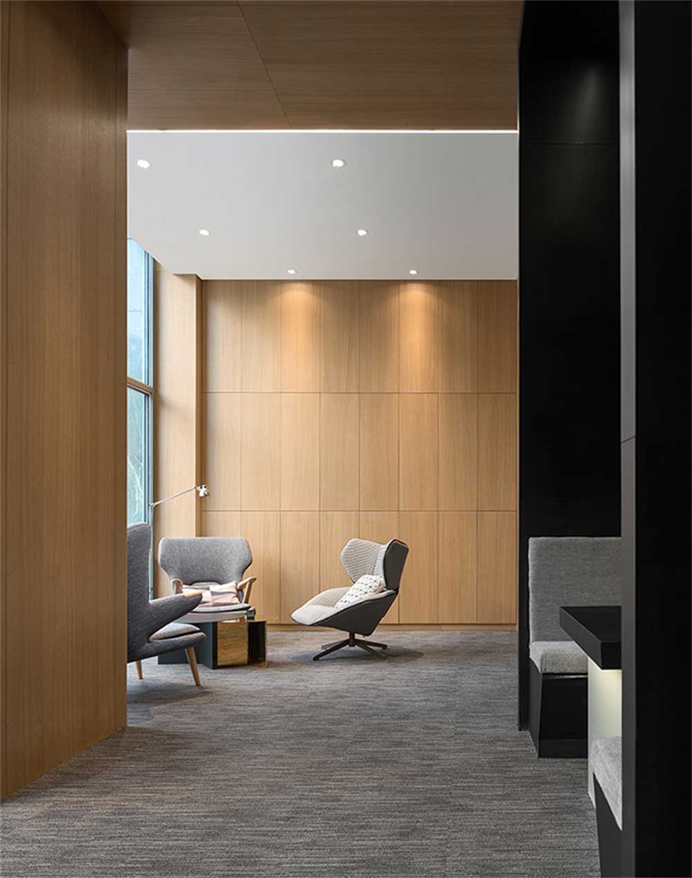 深圳市龍華1200平原木風辦公室裝修設計休息區 深圳市龍華1200平原木風辦公室裝修設計休息區