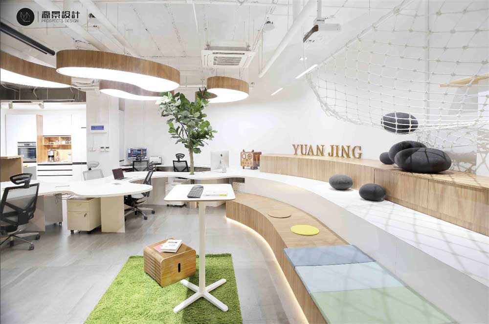 深圳市南山北歐風設計公司裝修辦公區(qū)