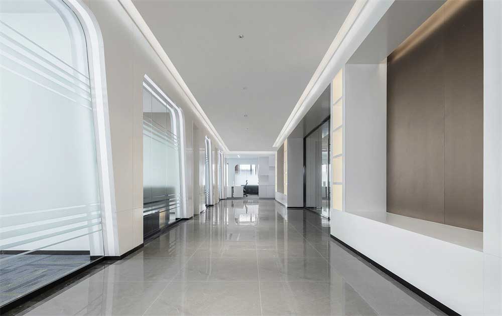 深圳市南山區科技園現代簡約辦公室走道