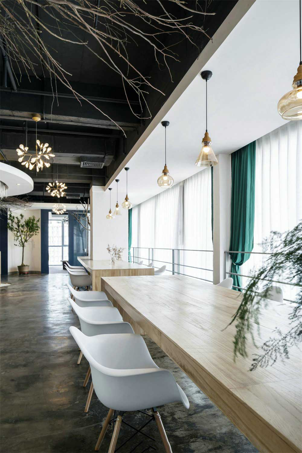 深圳寶安800平方北歐風(fēng)格辦公室裝修開放式會議區(qū) 深圳寶安800平方北歐風(fēng)格辦公室裝修開放式會議區(qū)