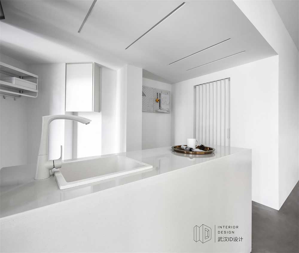 深圳市龍崗80平米現(xiàn)代風(fēng)辦公室裝修設(shè)計吧臺