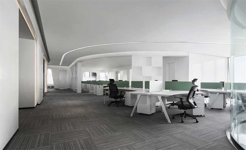 深圳市南山區科技園現代簡約辦公室辦公區