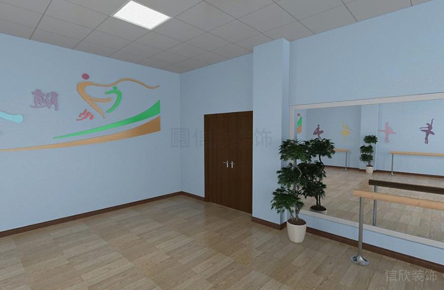 南山區(qū)西麗舞蹈培訓中心裝修設計4