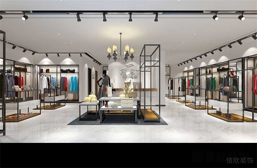深圳內(nèi)衣服裝店裝修設(shè)計(jì)